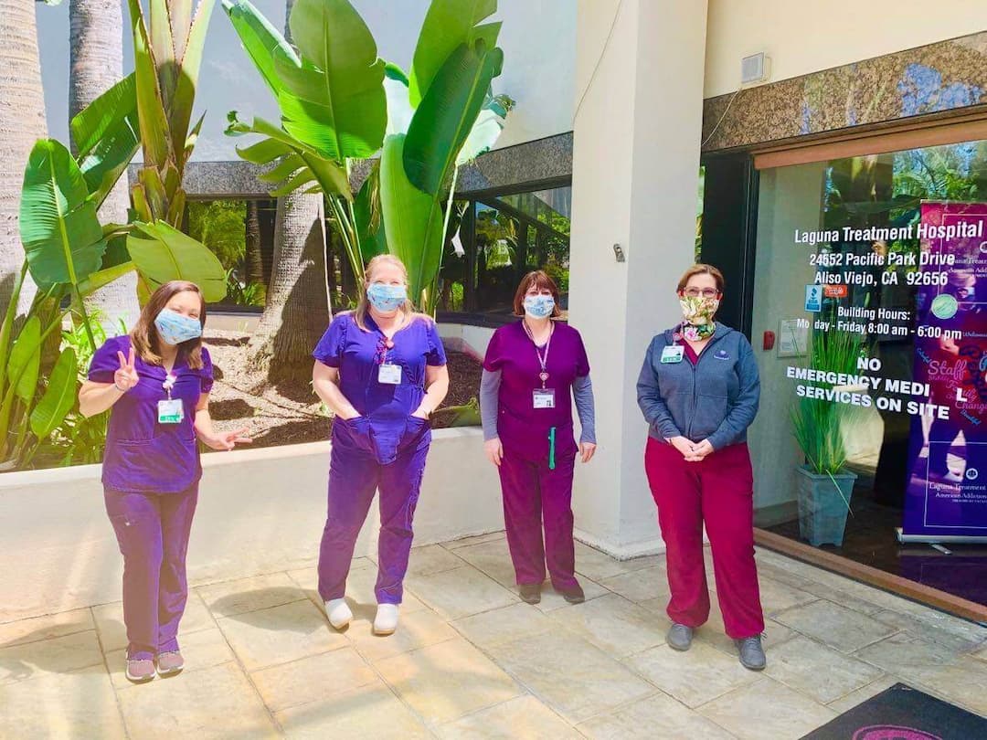 nursing staff at laguna treatment center