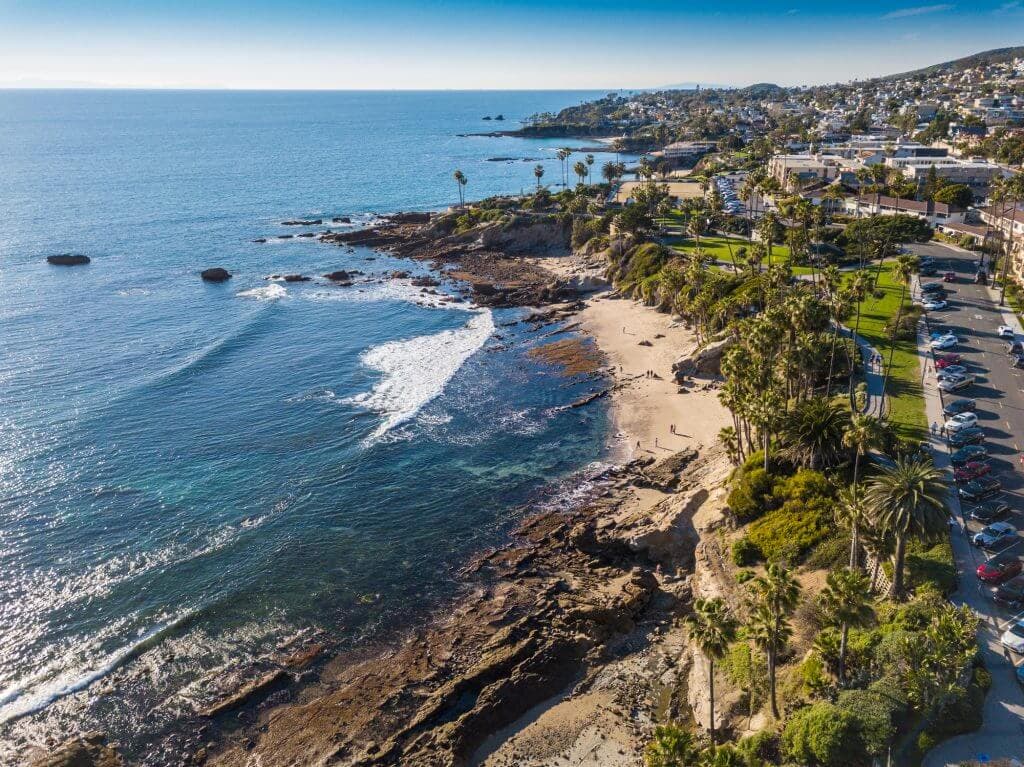 Laguna Beach where laguna treatment hospital is located