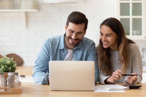 couple looking at rehab programs offered around California