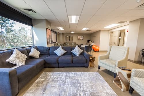 Laguna Treatment Center Group and Therapy room